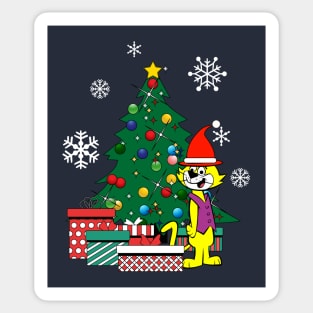 Top Cat Around The Christmas Tree Sticker